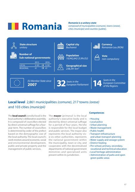 Local and Regional Governments in Europe