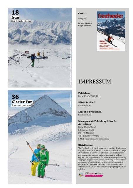 Freeheeler Telemark Magazin 2015/16 english 