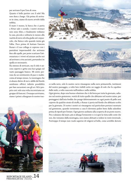 Freeheeler Telemark Magazin 2015/16 italiano