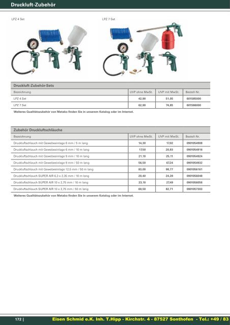 Metabo Katalog