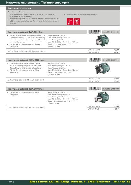 Metabo Katalog