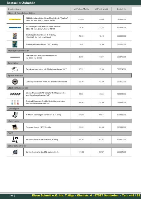 Metabo Katalog