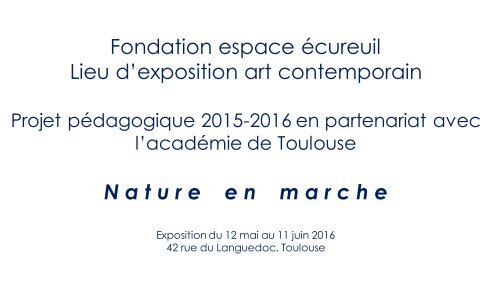 Nature en marche