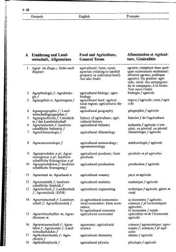 Haensch und Haberkamp de AntÃ³n - 1987 - WÃ¶rterbuch der Landwirtschaft  deutsch - englisch