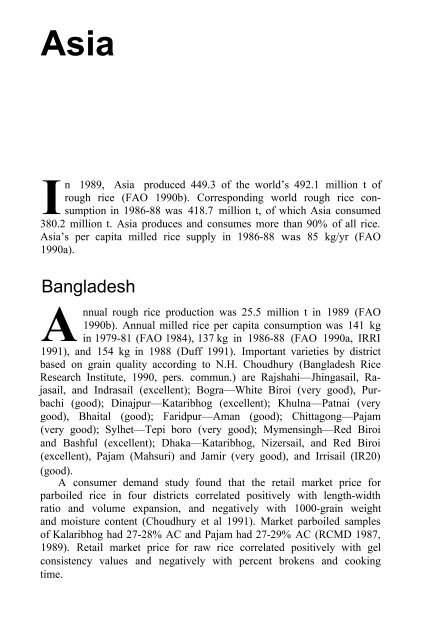 Juliano et al. - 1993 - Grain Quality Evaluation of World Rices