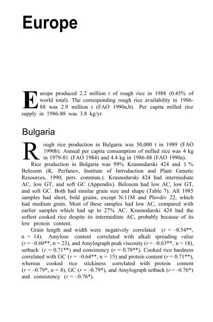 Juliano et al. - 1993 - Grain Quality Evaluation of World Rices