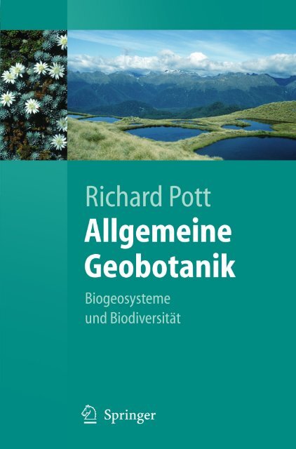 Pott 2005 Allgemeine Geobotanik Biogeosysteme Und Biodiversi