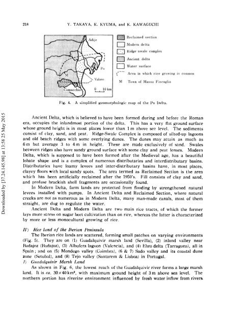 Takaya et al. - 1974 - Rice cultivation and its environmental conditions 