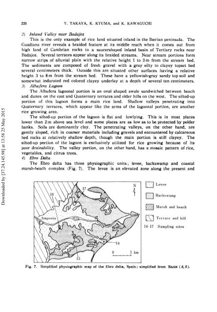 Takaya et al. - 1974 - Rice cultivation and its environmental conditions 