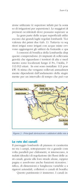 Tagliaferri und Merlo - L'acqua, una risorsa per il sistema agricolo lomba