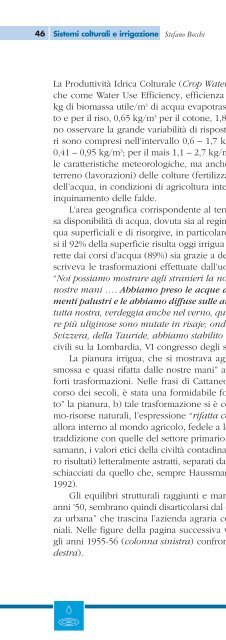 Tagliaferri und Merlo - L'acqua, una risorsa per il sistema agricolo lomba