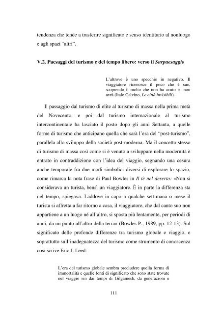 Vecchio - 2011 - Il paesaggio nell'era della globalizzazione