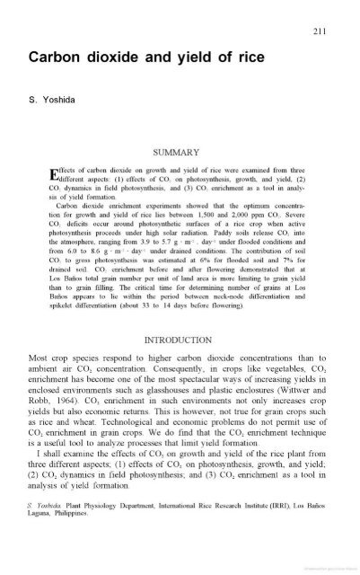 Vergara - 1976 - Physiological and morphological adaptability of ri