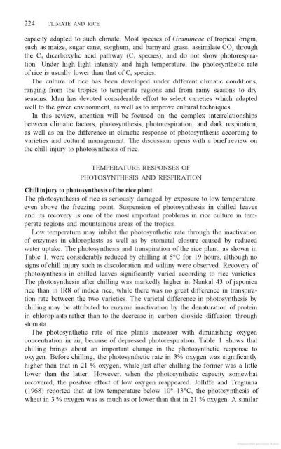 Vergara - 1976 - Physiological and morphological adaptability of ri