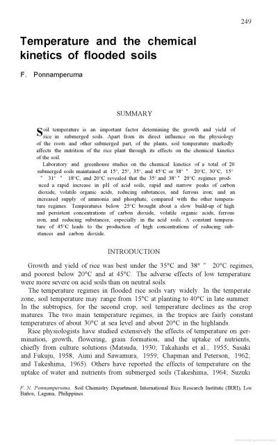 Vergara - 1976 - Physiological and morphological adaptability of ri