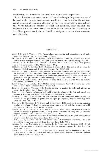 Vergara - 1976 - Physiological and morphological adaptability of ri