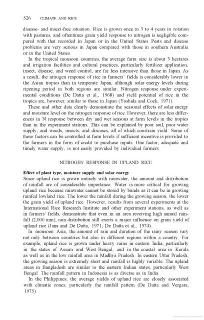 Vergara - 1976 - Physiological and morphological adaptability of ri