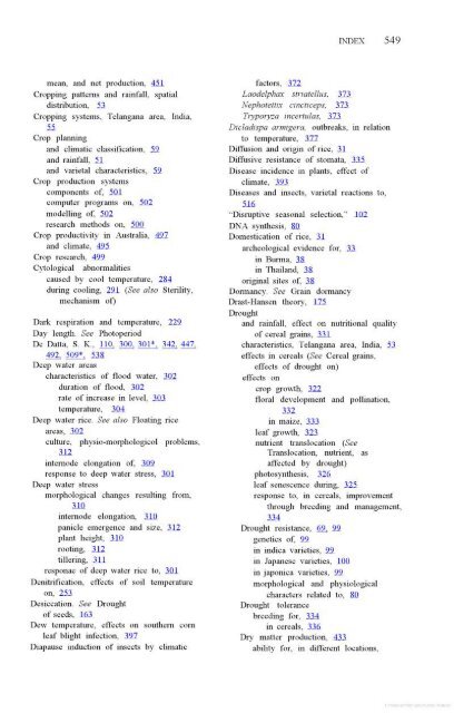 Vergara - 1976 - Physiological and morphological adaptability of ri