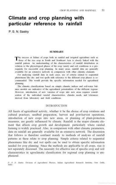 Vergara - 1976 - Physiological and morphological adaptability of ri