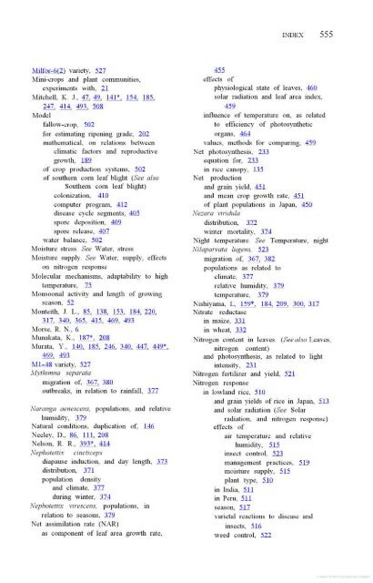 Vergara - 1976 - Physiological and morphological adaptability of ri