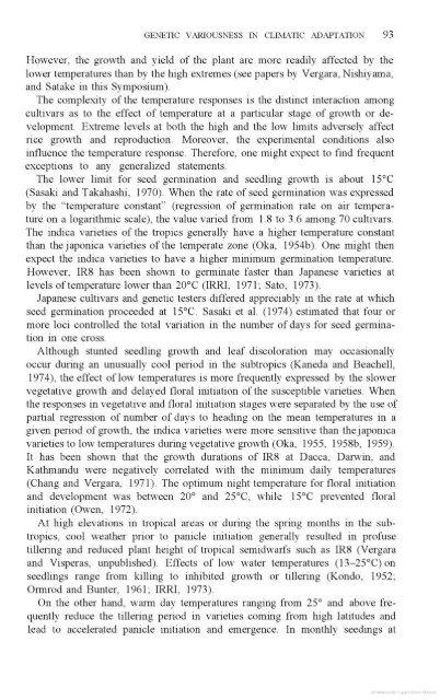 Vergara - 1976 - Physiological and morphological adaptability of ri