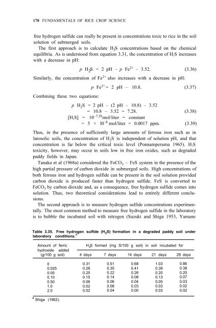 Yoshida - 1981 - Fundamentals of Rice Crop Science