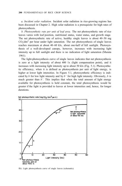 Yoshida - 1981 - Fundamentals of Rice Crop Science