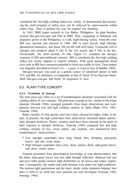 Yoshida - 1981 - Fundamentals of Rice Crop Science