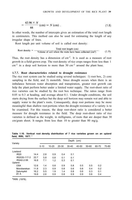 Yoshida - 1981 - Fundamentals of Rice Crop Science