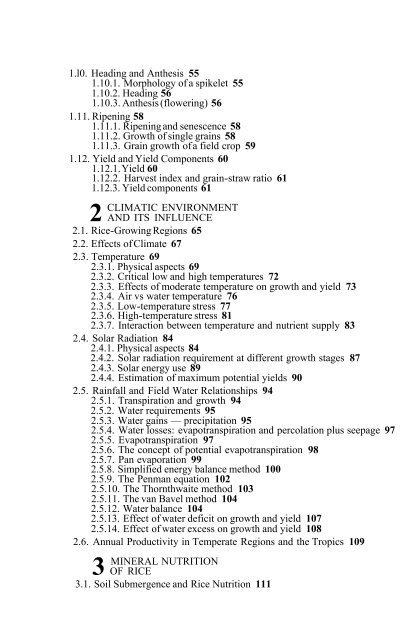 Yoshida - 1981 - Fundamentals of Rice Crop Science