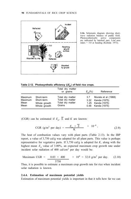 Yoshida - 1981 - Fundamentals of Rice Crop Science