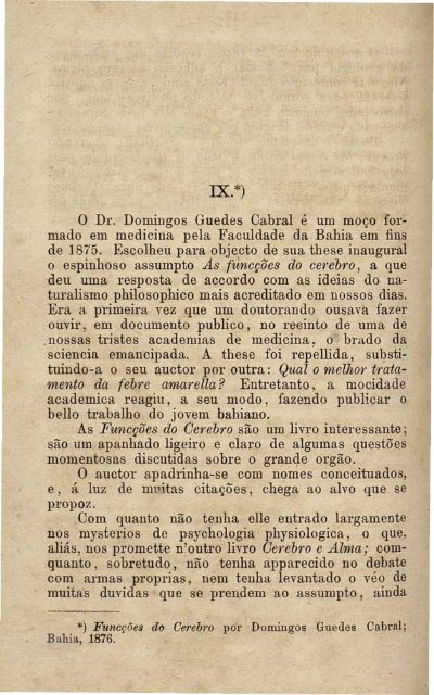 A Filosofia no Brasil Sílvio Romero