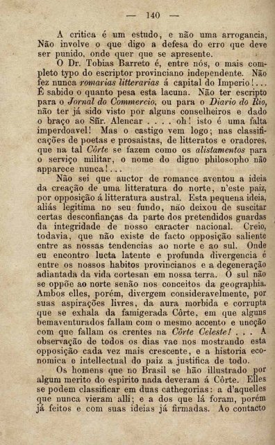 A Filosofia no Brasil Sílvio Romero