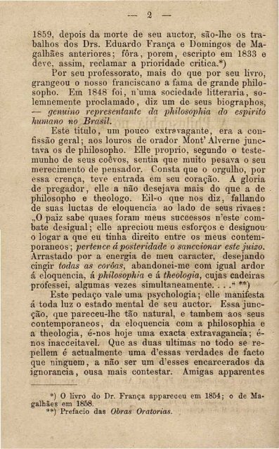 A Filosofia no Brasil Sílvio Romero