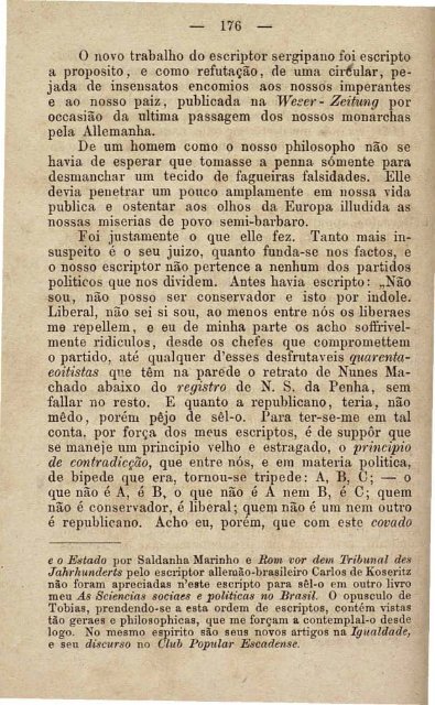 A Filosofia no Brasil Sílvio Romero