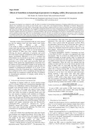 2-Effects of Sumithion on Hematological parameters in stinging catfish