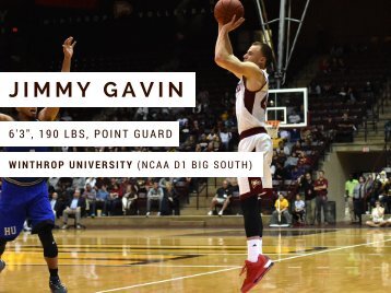 JIMMY GAVIN 2016 NBA PROSPECT