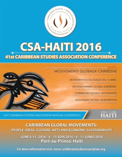 CARIBBEAN STUDIES ASSOCIATION