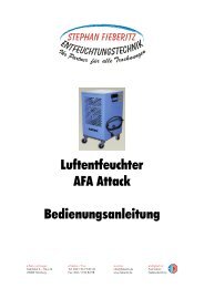 [pdf] mobiler Bau- und Industrietrockner BVM AFA Attack - Fieberitz