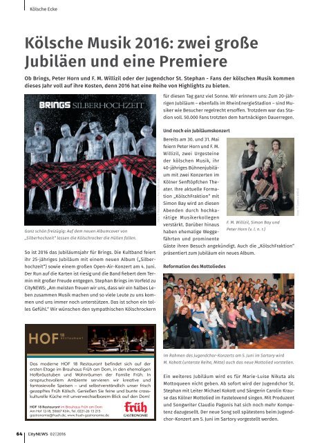 CityNEWS- Ausgabe 02/2016