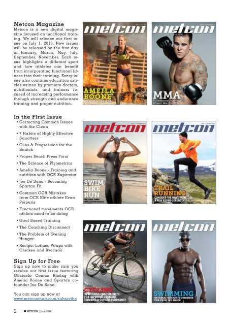Metcon Magazine Preview - 5 Hindering Joint Restrictions
