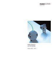 Rotary Sensors non-contacting Series RSC / RFC - Eltron