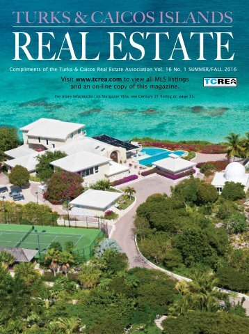 Turks & Caicos Islands Real Estate Summer-Fall 2016