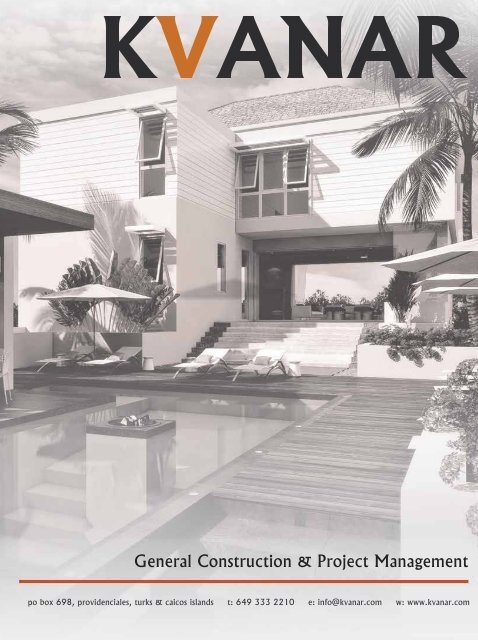 Turks & Caicos Islands Real Estate Summer-Fall 2016