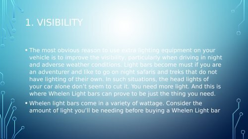 Things to be considered while Buying Whelen Light Bar 