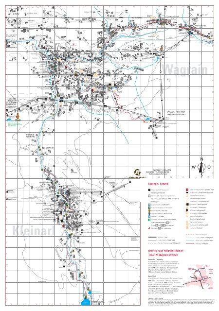 Ortsplan Wagrain-Kleinarl