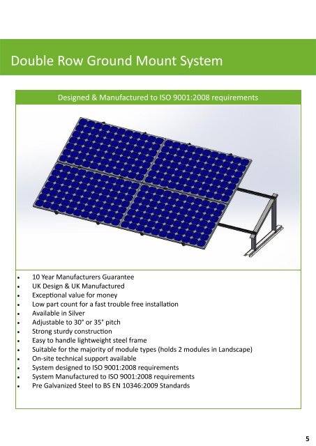 RECA Solar PV Product Range