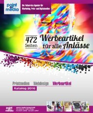 Werbeartikel-Katalog 2016 - point of media Verlag