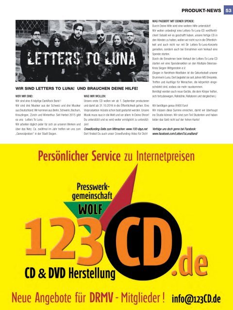 Musiker Magazin 02/2016