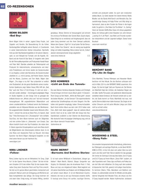 Musiker Magazin 02/2016